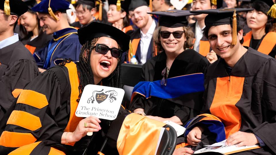 Students at Hooding