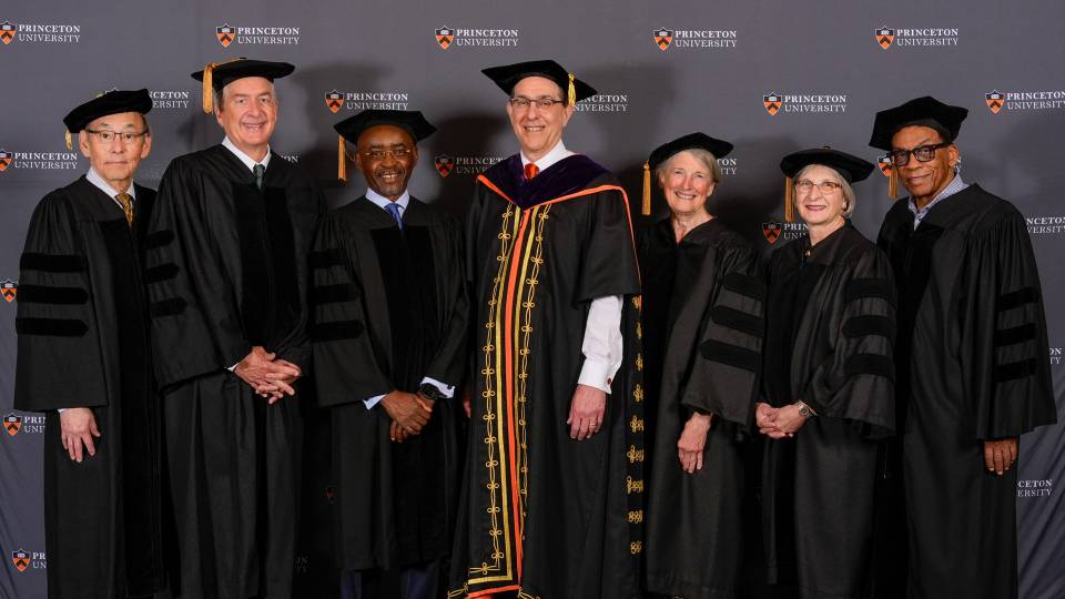 Princeton's 2026 Honorary Degree recipients